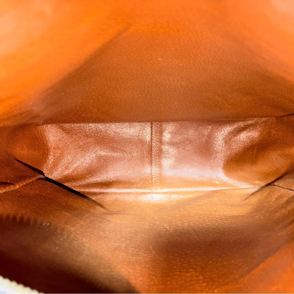 Louis Vuitton Monogram Messenger Bag in Brown and Yellow
